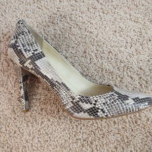 Snakeskin Heels